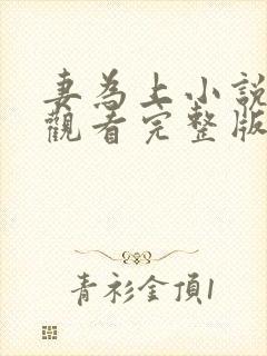 妻为上小说免费观看完整版笔趣阁