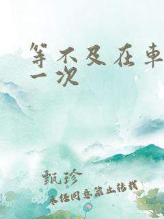 等不及在车里做一次