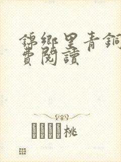 锦乡里青铜穗免费阅读
