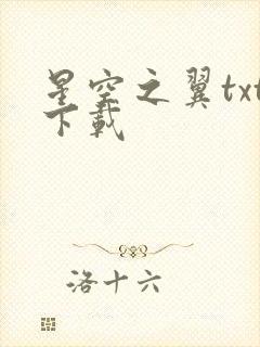 星空之翼txt下载