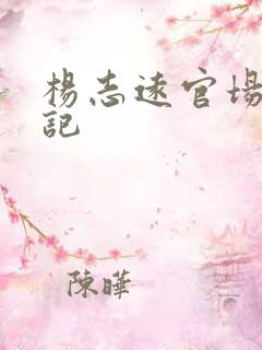 杨志远官场飙升记