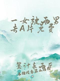 一女被两男桶进去A片免费