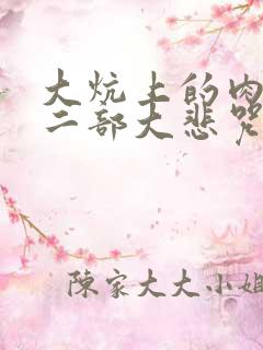 大炕上的肉伦第二部大悲咒