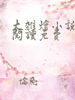 大杂烩小说全集阅读免费