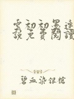 云初初墨连城小说免费阅读