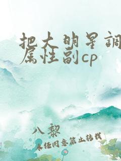 把大明星调成专属性副cp