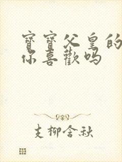 宝宝父皇的东西你喜欢吗