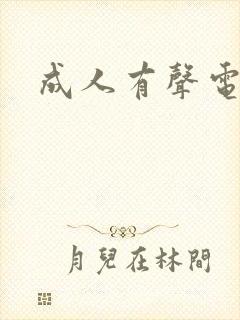 成人有声电子书