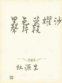 黑色荣耀沙发原声片段