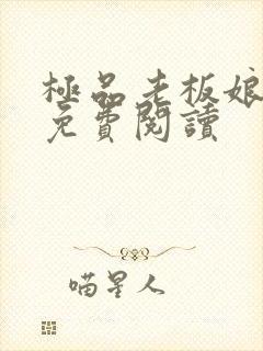 极品老板娘全文免费阅读