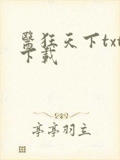 医狂天下txt下载