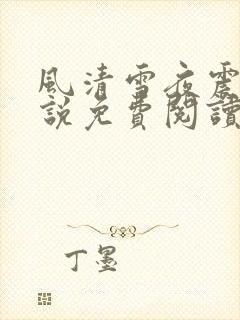 风清雪夜震风小说免费阅读