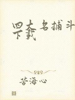 四大名捕斗将军下载