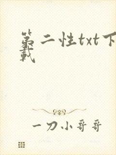第二性txt下载
