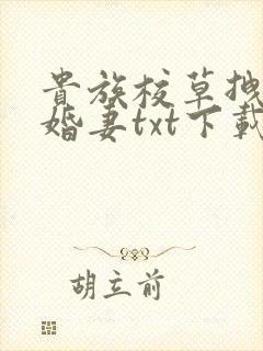 贵族校草拽拽未婚妻txt下载