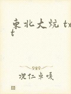 东北大炕 txt