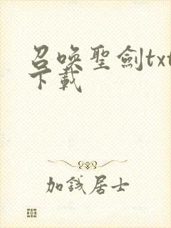 召唤圣剑txt下载