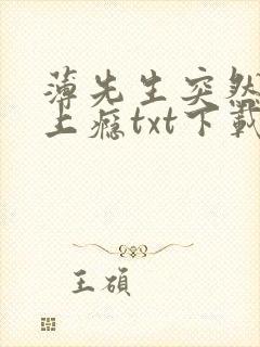 薄先生突然黏她上瘾txt下载