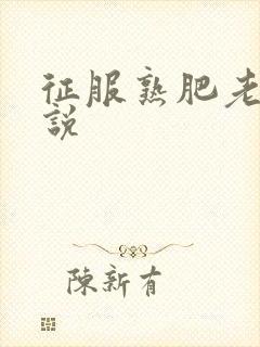 征服熟肥老妇小说