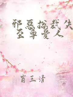 邪恶总裁失心劫 至尊爱人