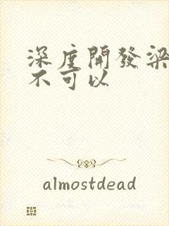 深度开发梁医生不可以