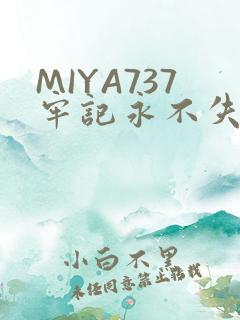 MIYA737牢记永不失联