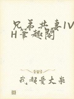 兄弟共妻1V2H笔趣阁