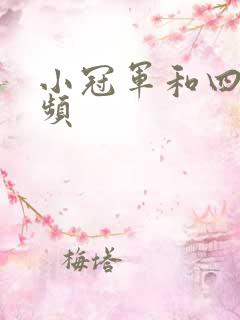 小冠军和四哥视频