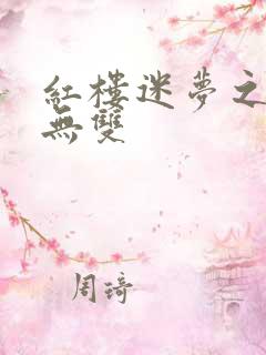 红楼迷梦之国士无双