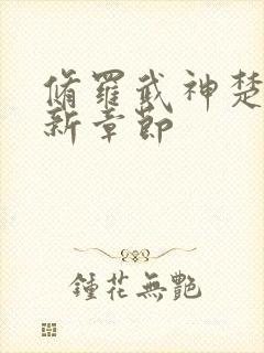 修罗武神楚枫最新章节