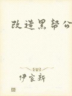 改造黑帮公主
