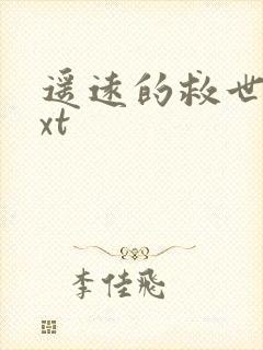 遥远的救世主txt