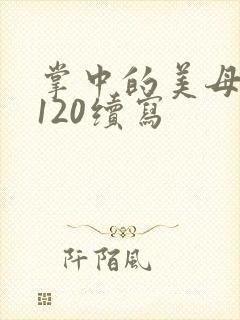 掌中的美母版主120续写