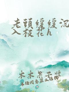 老头缓缓沉腰进入校花h