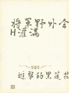 将军野外含公主H灌满