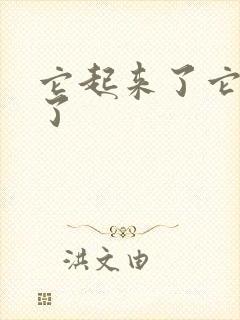 它起来了它想你了