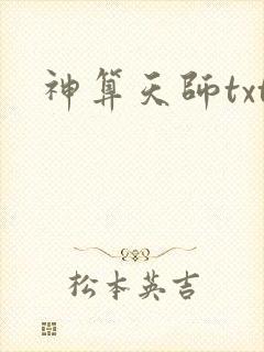 神算天师txt