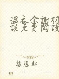 温衣念谢羽渊小说免费阅读