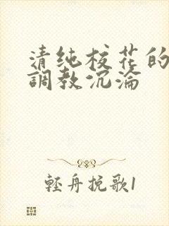 清纯校花的堕落调教沉沦