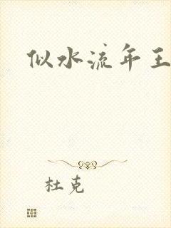 似水流年王小波