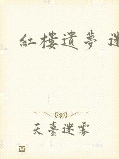 红楼遗梦 迷男