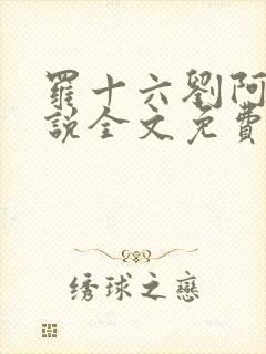 罗十六刘阿婆小说全文免费阅读