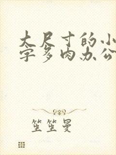 大尺寸的小黄说字多肉办公室