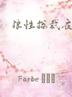 狼性总裁夜欢宠