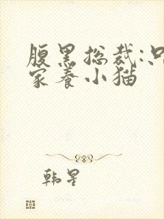 腹黑总裁:只疼家养小猫