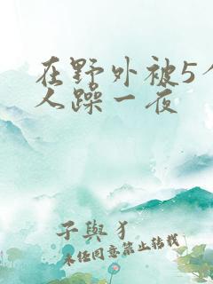 在野外被5个男人躁一夜