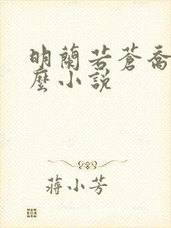 明兰若苍乔是什么小说