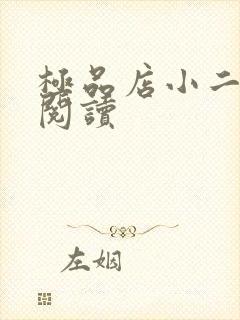 极品店小二全文阅读