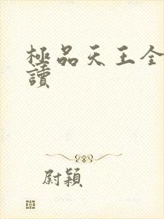 极品天王全文阅读