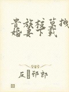 贵族校草拽拽未婚妻下载